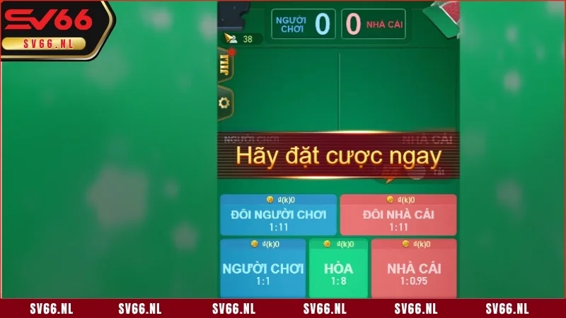 Bàn cược mang lại sự hồi hộp như ngồi ở Las Vegas