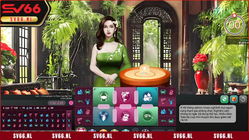 Bầu cua tôm cá tại Live Casino SV66 sẽ có mức thưởng cực khủng
