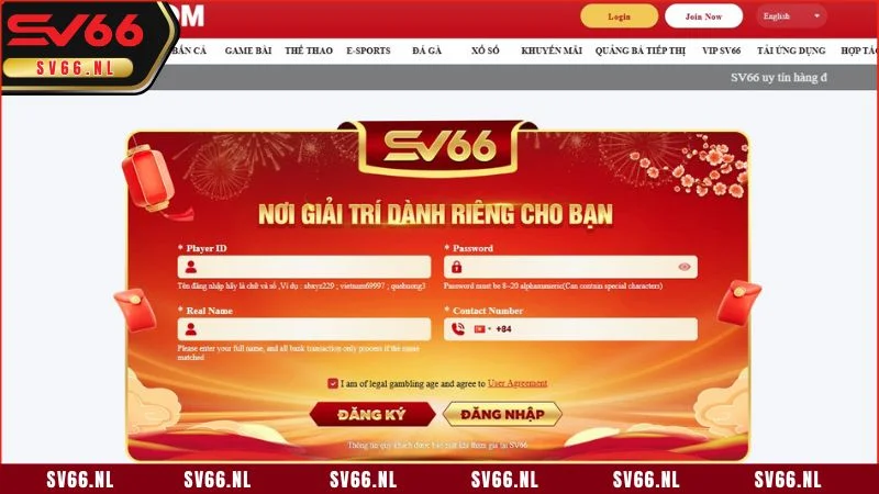 Hướng dẫn thành viên các bước thực hiện đăng ký SV66 chi tiết nhất