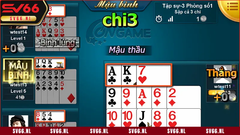 Mậu Binh Online tại nhà cái có hệ thống tính điểm tự động