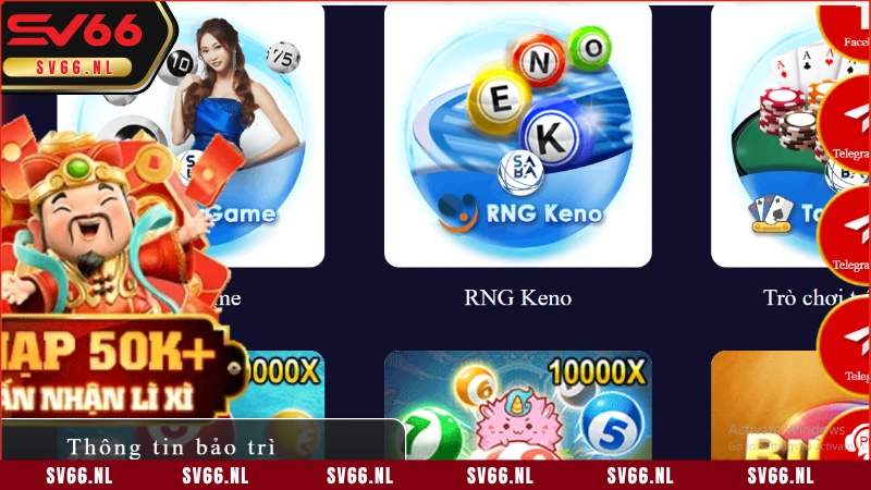 RNG Keno là gì?