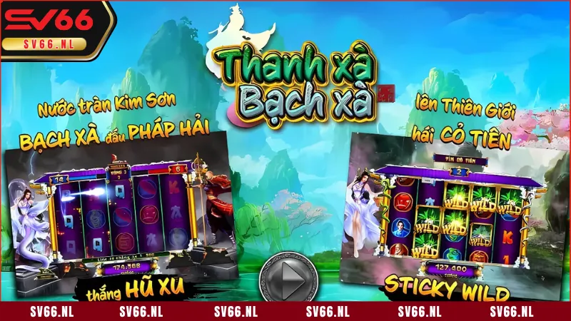 Thanh Xà Bạch Xà là game slot lấy cảm hứng từ bộ phim đình đám