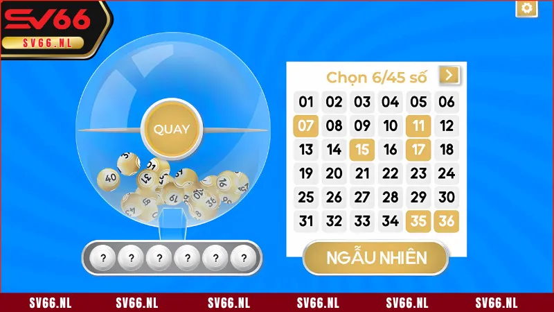 Tìm hiểu hình thức quay thưởng điện toán Mega 6/45 đặc biệt