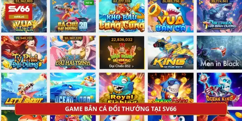 Sảnh bắn cá đổi thưởng có nhịp chơi nhanh
